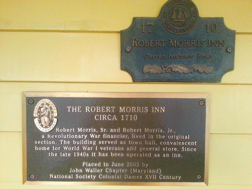 The Robert Morris Inn Oxford Exterior foto